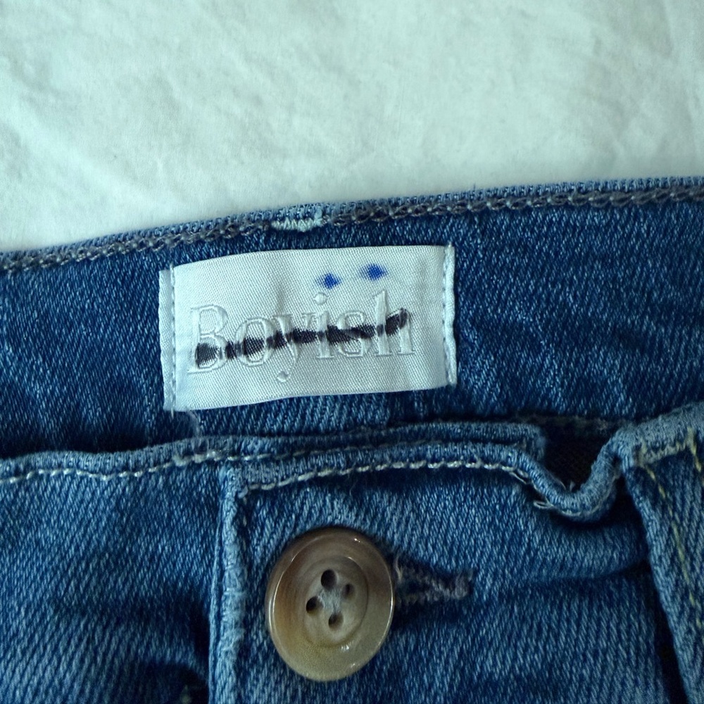 BOYISH The Ricky High Rise Flare Stretch Jeans 27 - Picture 7 of 16